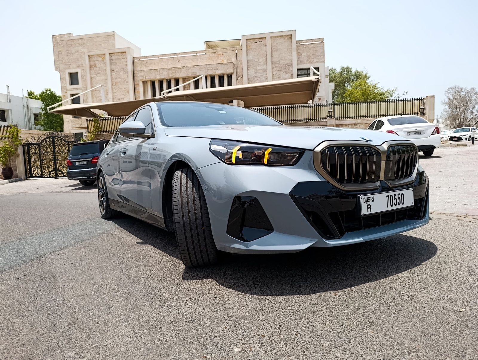 BMW 520i M Kit 2026, Prox Car Rental's own car, front view