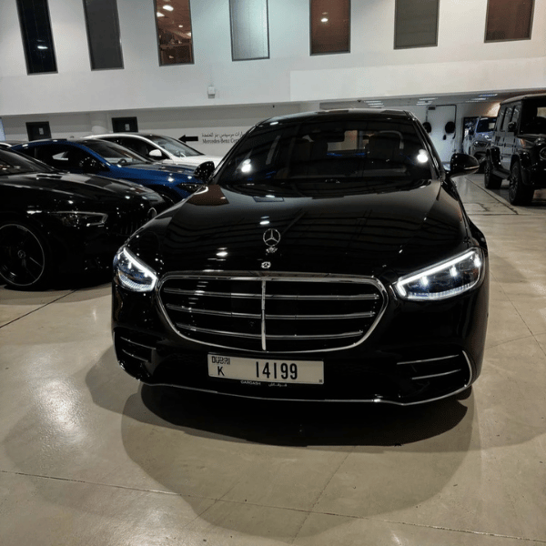Rent Mercedes Benz S500 in Dubai