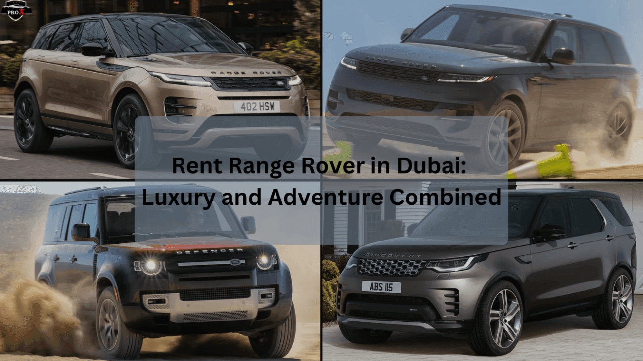 Rent Range Rover in Dubai