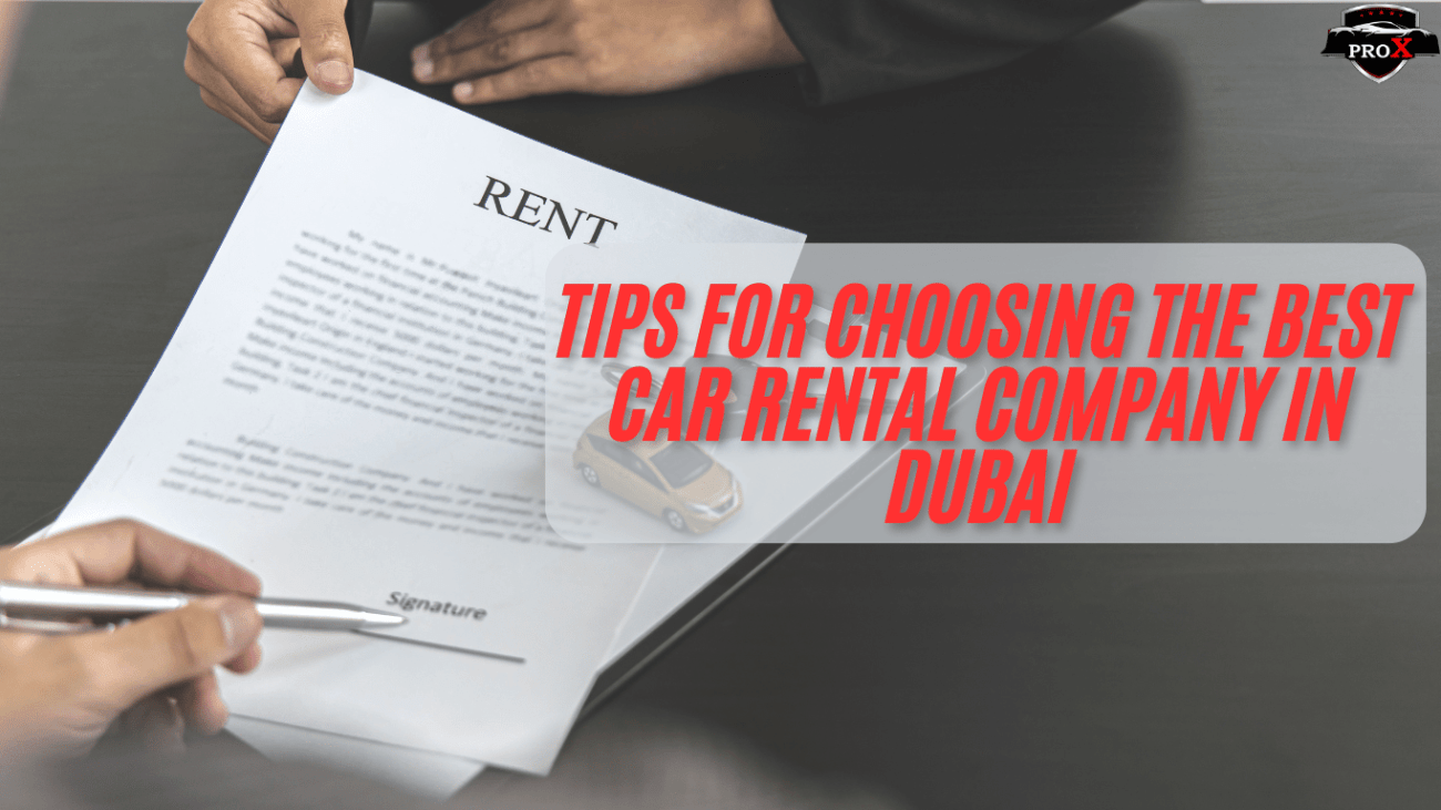 Car Rental Company in Dubai 