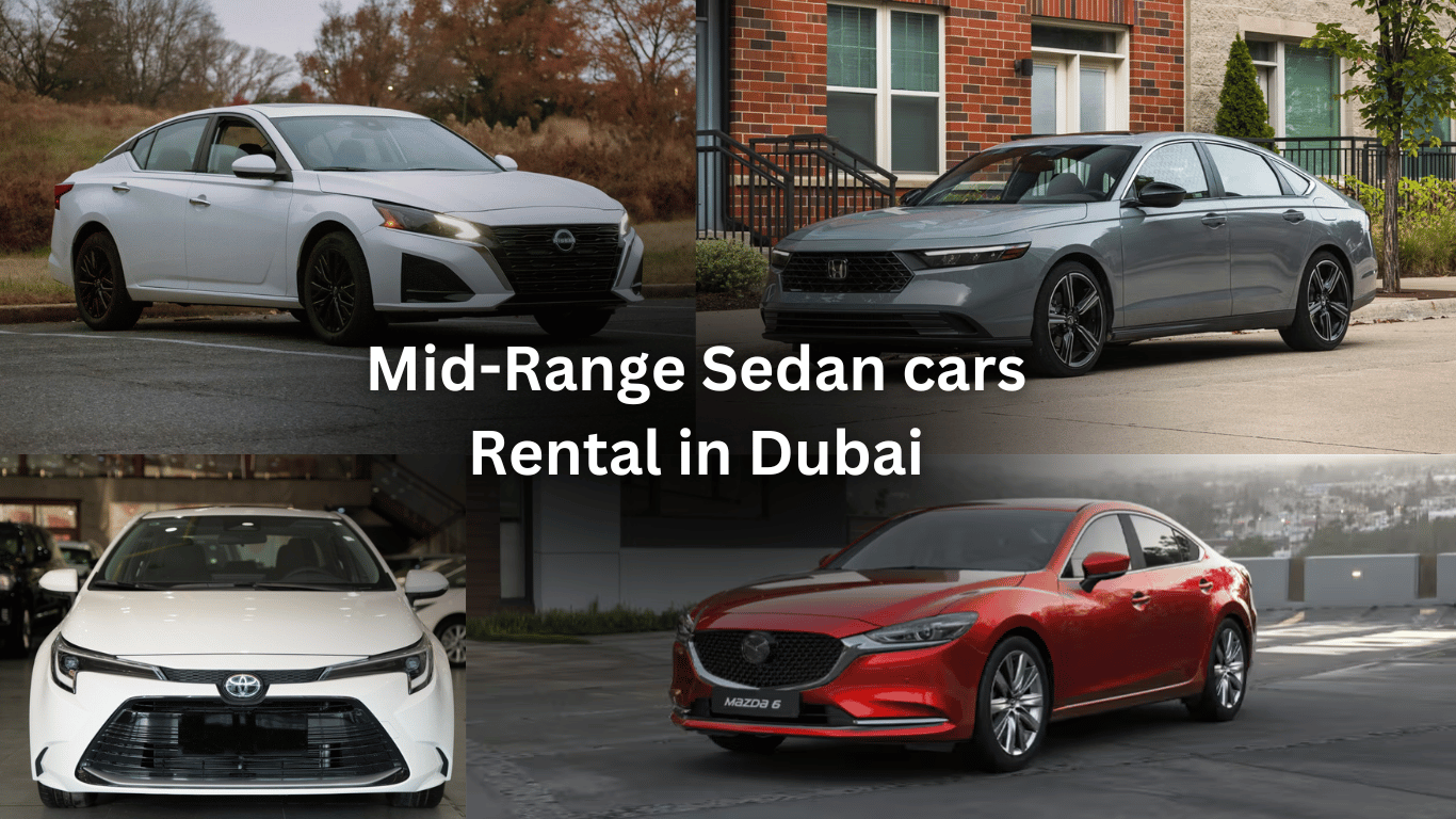 Sedan Car Rental in Dubai