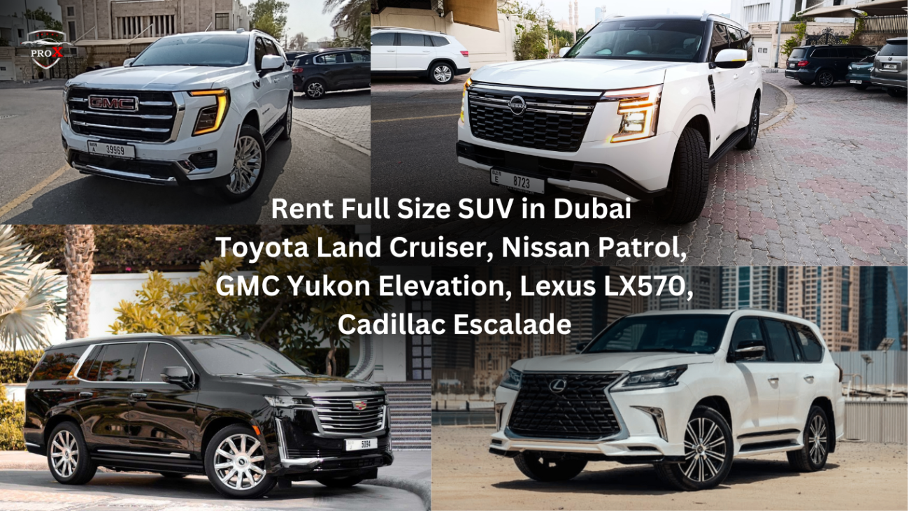 Rent Full Size SUV in Dubai