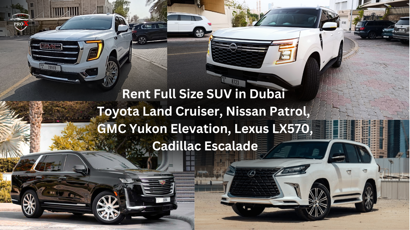 Rent Full Size SUV in Dubai