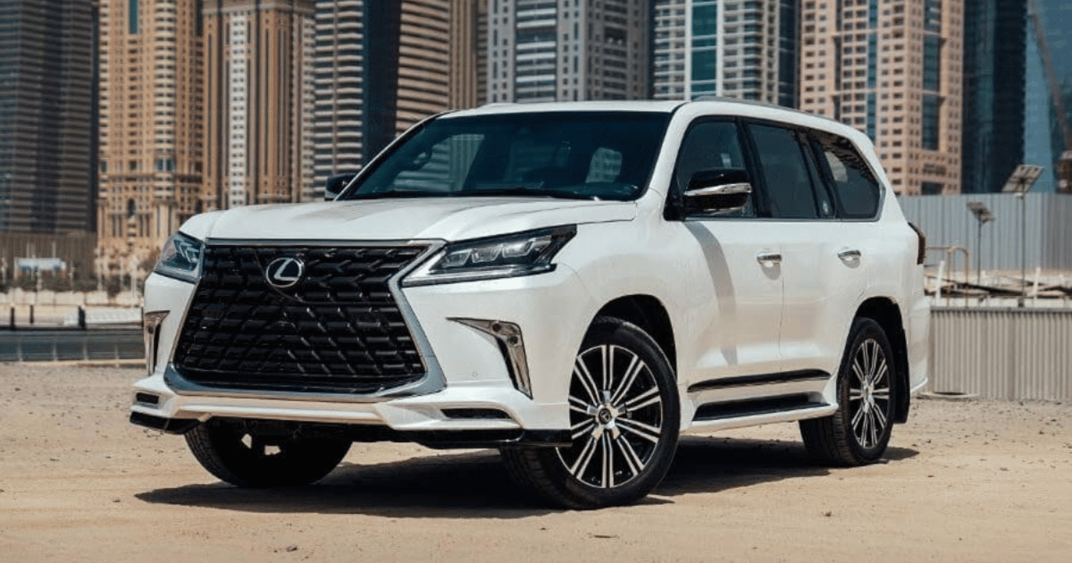 Rent lexus lx 570 in dubai