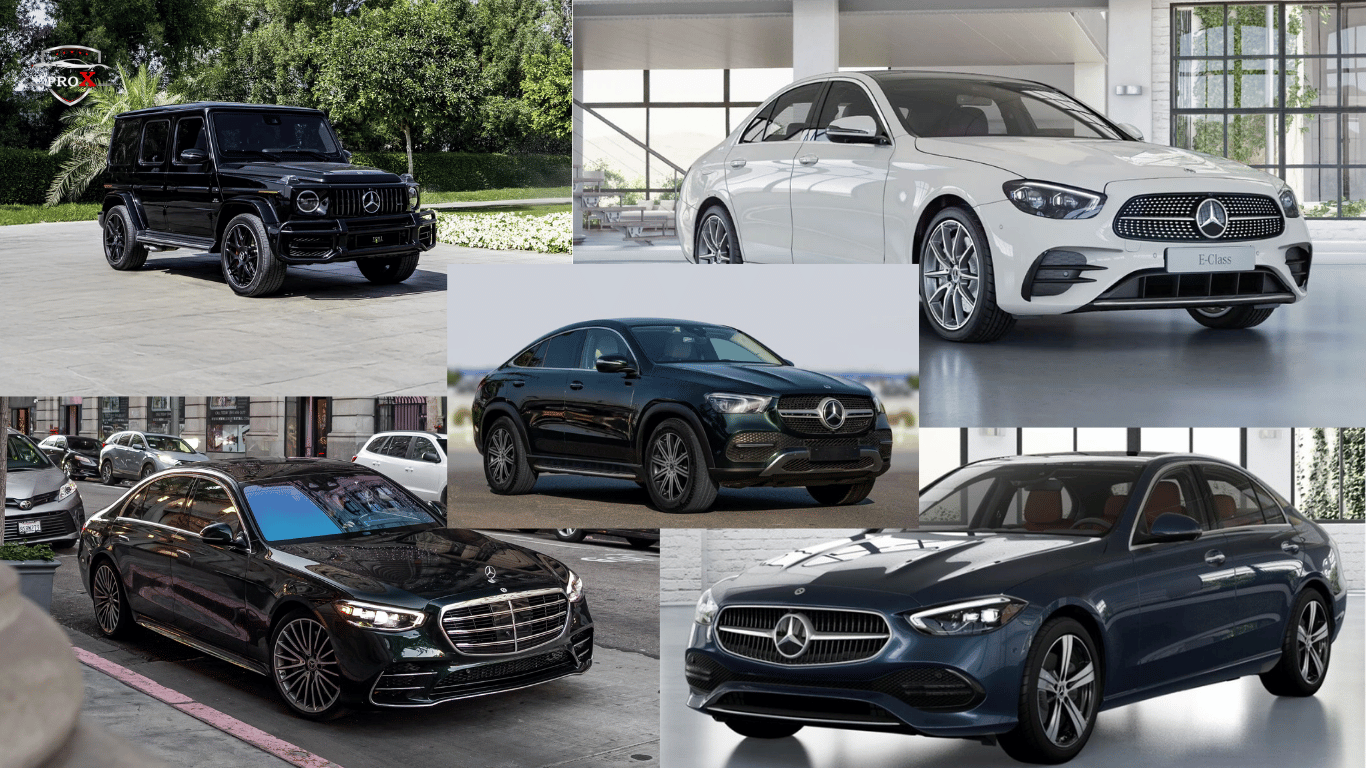 Most Popular Mercedes Cars for Rent in Dubai – Luxury, Power & Comfort with Prox Cars