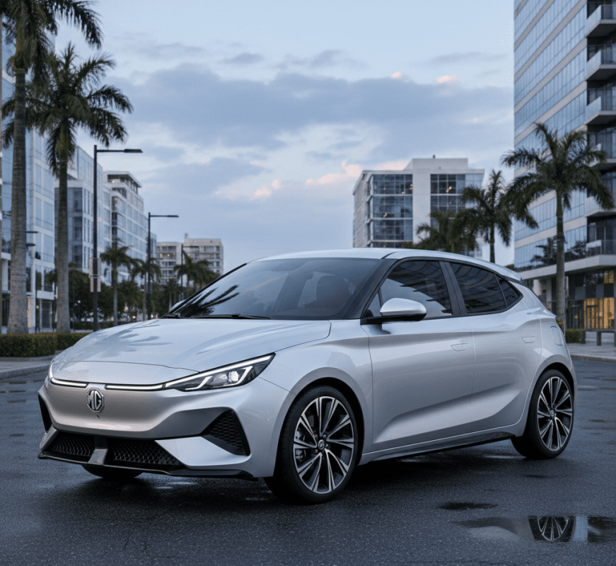 MG 3 Car Rental Dubai